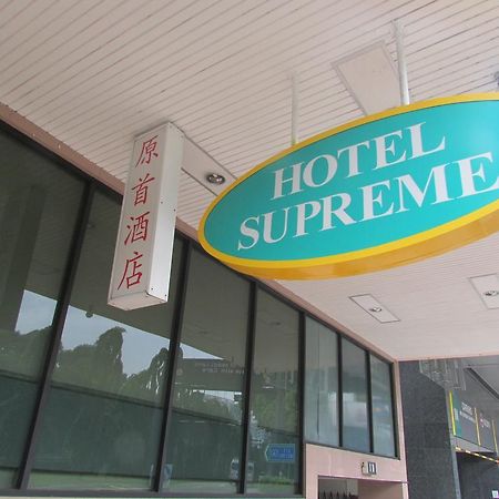 Hotel Supreme Singapura Exterior foto