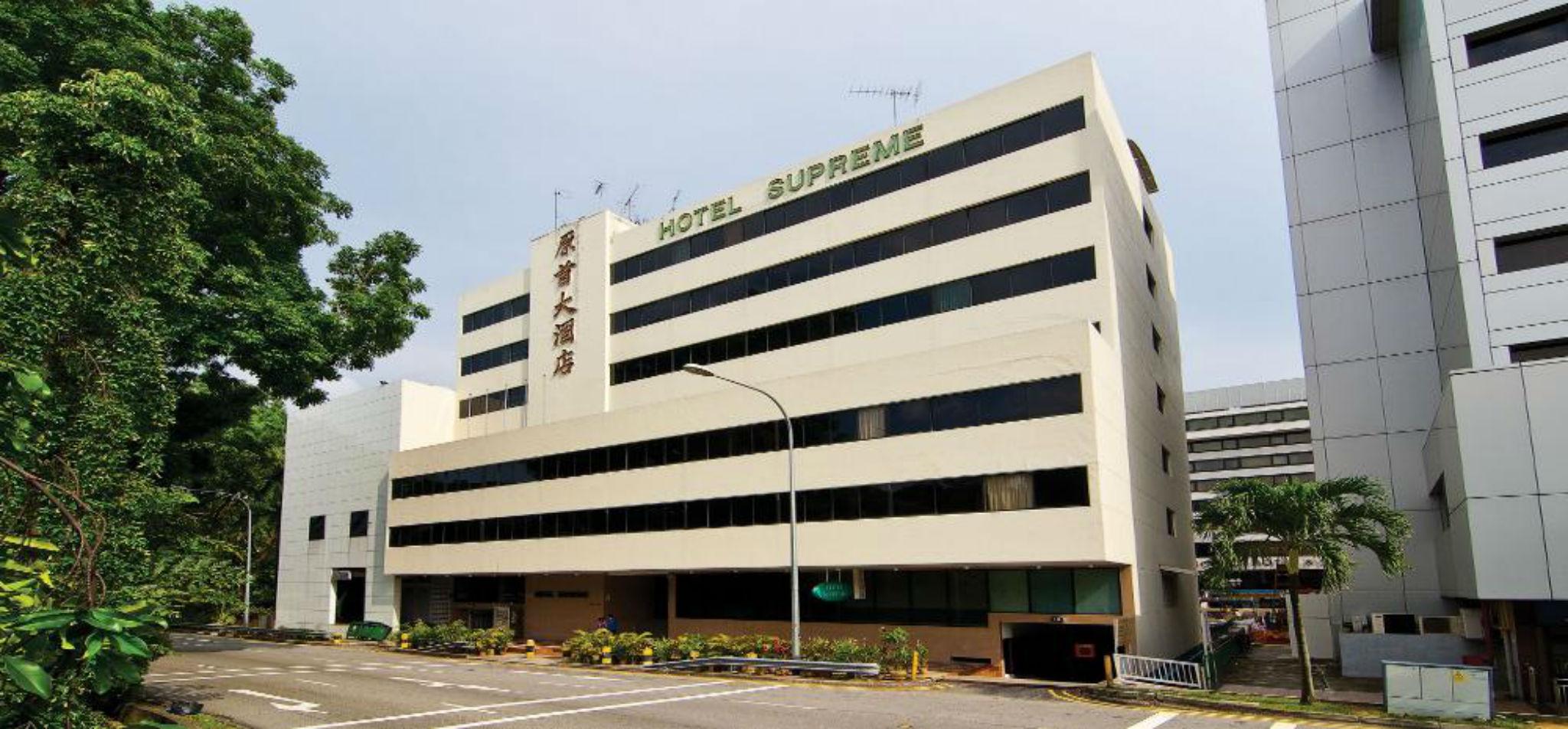 Hotel Supreme Singapura Exterior foto