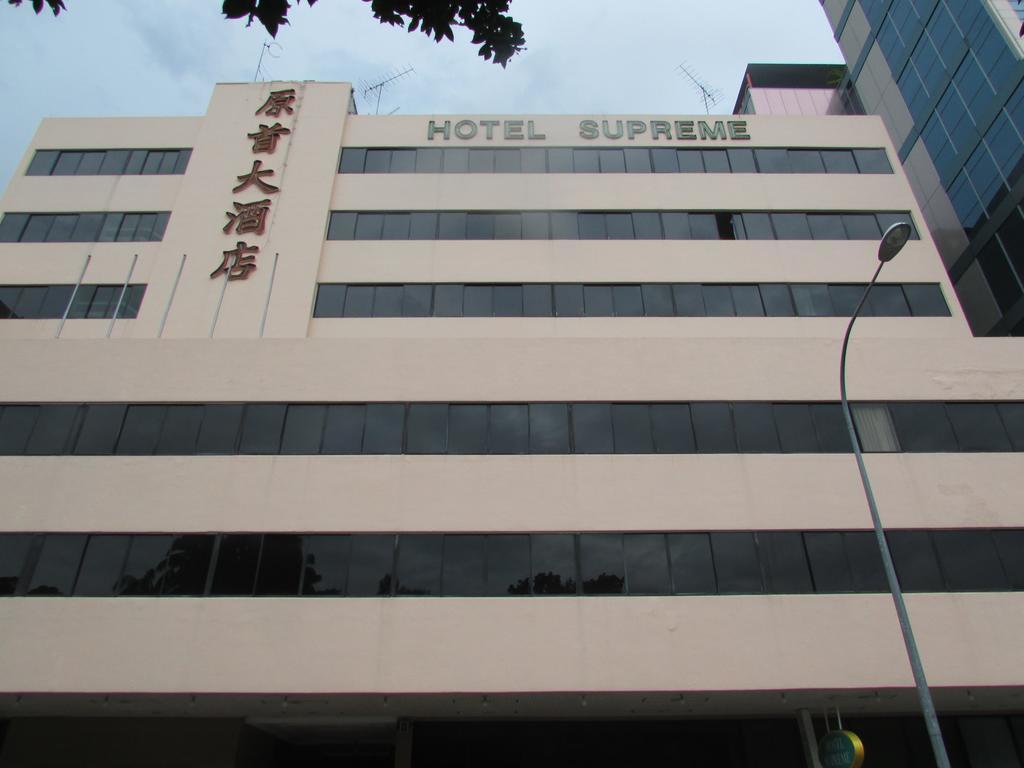 Hotel Supreme Singapura Exterior foto